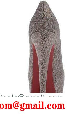 クリスチャンルブタン ピカピカしている シルバー christian louboutin レディース 高い踵 ハイヒールパンプス