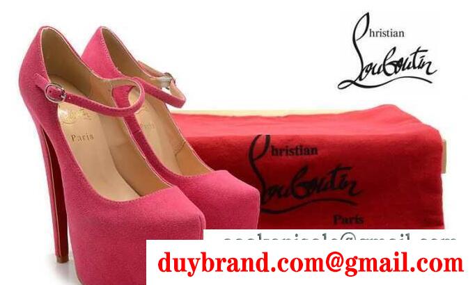 抜群な存在感な高い12cm踵 christian louboutin クリスチャンルブタン レディース ピンヒール パンプス ピンクストラップ エンジ オープントゥ