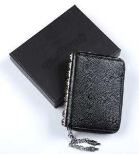 Siêu tuyệt vời Nhận phổ biến Chrome Hearts Wallet Zipper Thay đổi Người 3 × 4 Da trung bình đen _ Chrome Hearts Chrome Hearts_ Thương hiệu giá rẻ 
