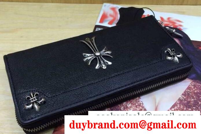CHROME hearts クロムハーツ 長財布 ファスナー 十字架ロゴ rec f zip キルテッド セメタリー クロスシルバー chクロス