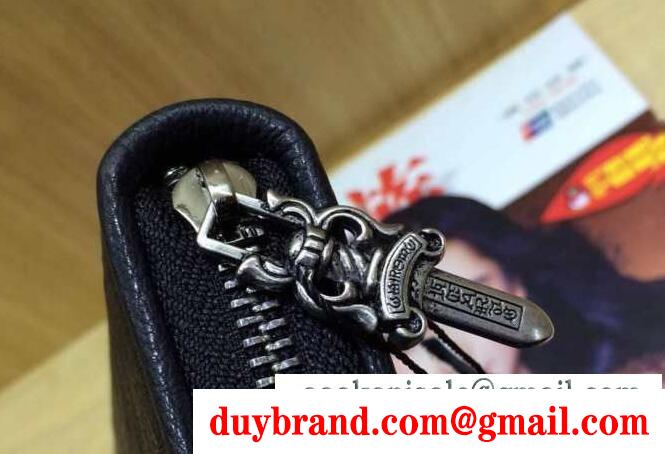 CHROME hearts クロムハーツ 長財布 ファスナー 十字架ロゴ rec f zip キルテッド セメタリー クロスシルバー chクロス