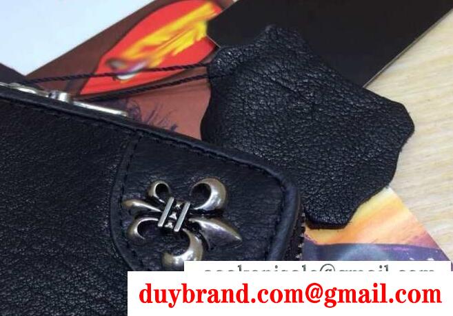 CHROME hearts クロムハーツ 長財布 ファスナー 十字架ロゴ rec f zip キルテッド セメタリー クロスシルバー chクロス