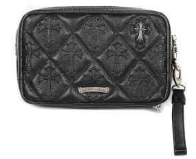 Chrome Hearts Wallet Chrome Hearts Wallet Zipper Thay đổi Perth #2 Black Heavy Leather Cemetery Patch_ Chrome Hearts Chrome Hearts_ Thương hiệu giá rẻ (lớn nhất )