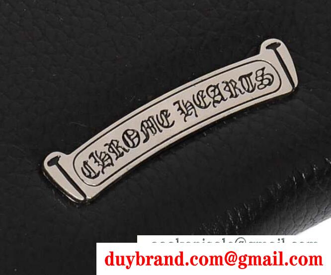 激安大特価爆買いクロムハーツ chrome hearts 財布 スクエア ジップ ビルウォレット レザー クロス