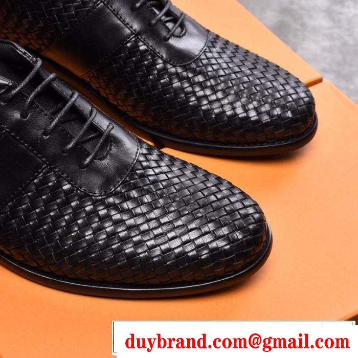 ボッテガ ヴェネタ BOTTEGA VENETA  2色可選 2019年春夏のトレンドアイテム ビジネスシューズ カジュアルさ