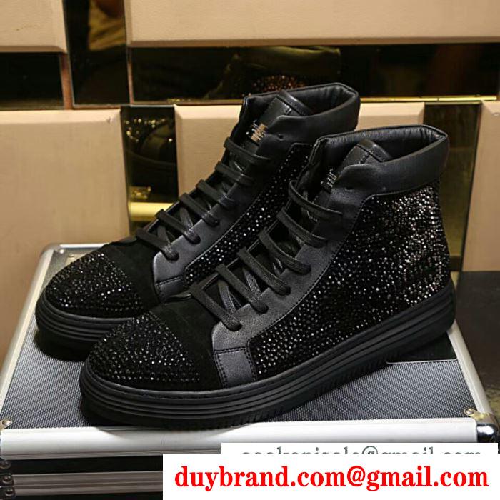 オリジナル フィリッププレイン philipp plein ハイトップシューズ