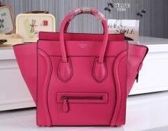Giá tiêu chuẩn phổ biến Celine Túi vai 2way Ladies Túi xách logage da Pink_ Celine Celine_ Thương hiệu giá rẻ (Lớp lớn nhất của )