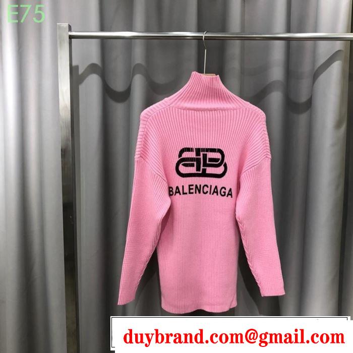 夏らしい季節感バレンシアガオススメしたい最新注目ファション  BALENCIAGA ニットウェア 多色可選 2019即旬な装いに