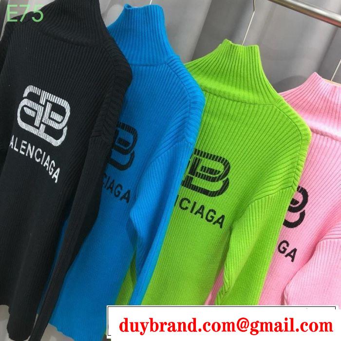 夏らしい季節感バレンシアガオススメしたい最新注目ファション  BALENCIAGA ニットウェア 多色可選 2019即旬な装いに