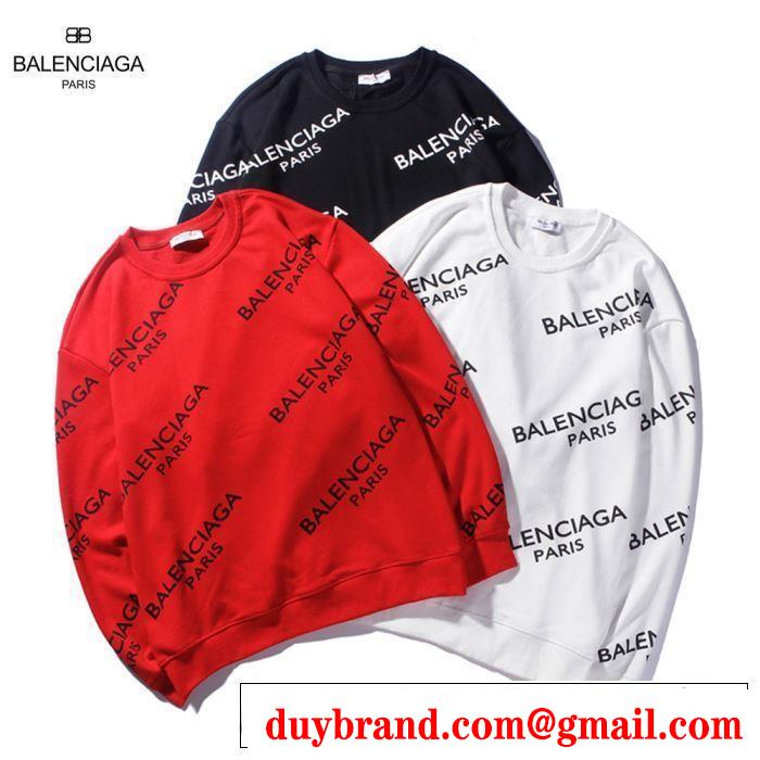 2019年春夏流行ファッション  バレンシアガ BALENCIAGA パーカー  2色可選 大胆なデザイン 