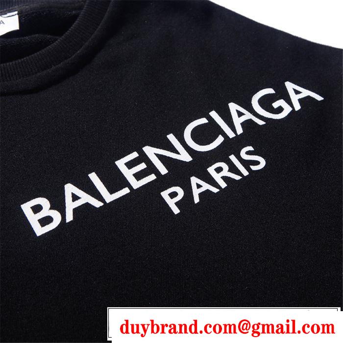 2019年春夏流行ファッション  バレンシアガ BALENCIAGA パーカー  2色可選 大胆なデザイン