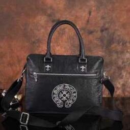Túi Trái tim Chrome sang trọng Chrome Hearts Large -capacity Handheld & vai treo Bag_ Chrome Hearts Chrome Hearts_ Thương hiệu giá rẻ 