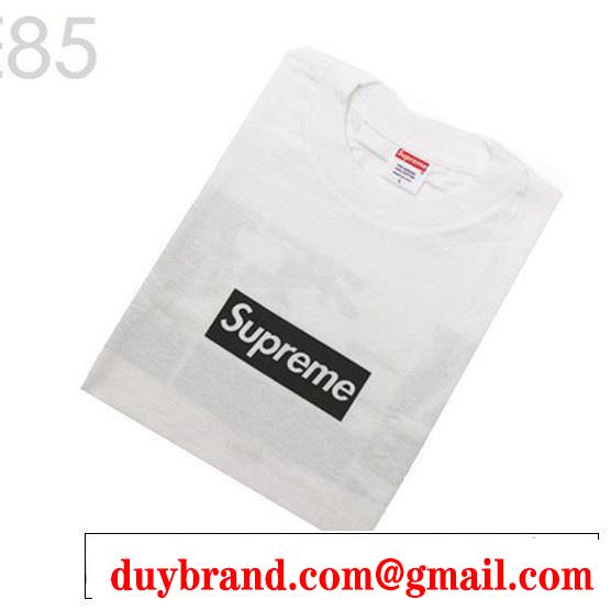 夏にぴったり上品 2019春夏は人気定番SUPREME Rizzoli Box Logo Tee BOX LOGO  シャツ/半袖  すっきりした印象に