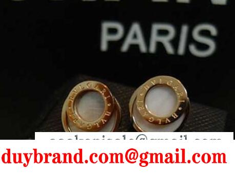 馴染み深いブルガリピアスレディースジュエリーBVLGARI jewelry replica 黒ゴールド