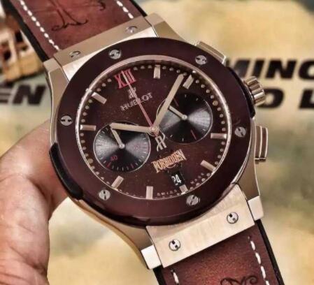 Ublochrasic Fusion Chronograph Belluts Clit King Gold Watch