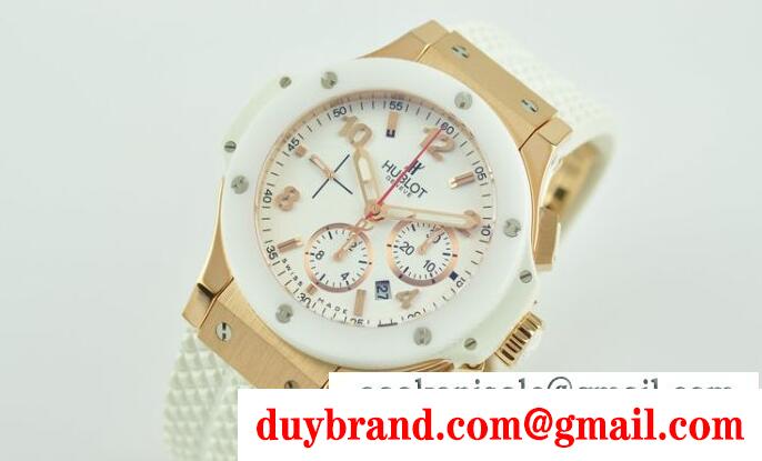 ウブロ腕時計コピーHublot hu301.se.230 ビッグバン ステンレス ラバー セールゴールド ベージュ日付付きレディース