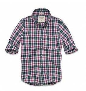 Đặt hàng thư abacro giá rẻ abercrombie & fitch dài tay áo sơ mi kiểm tra mô hình đi lại ngày đi lại