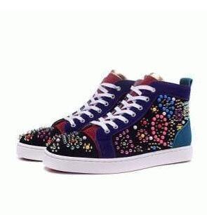 Chất lượng tốt Christian Lubutan Christian Louboutin Giá thấp Hi -Top Giày Butan Giày _Ristian Louboutin_ Thương hiệu giá rẻ (lớn nhất )