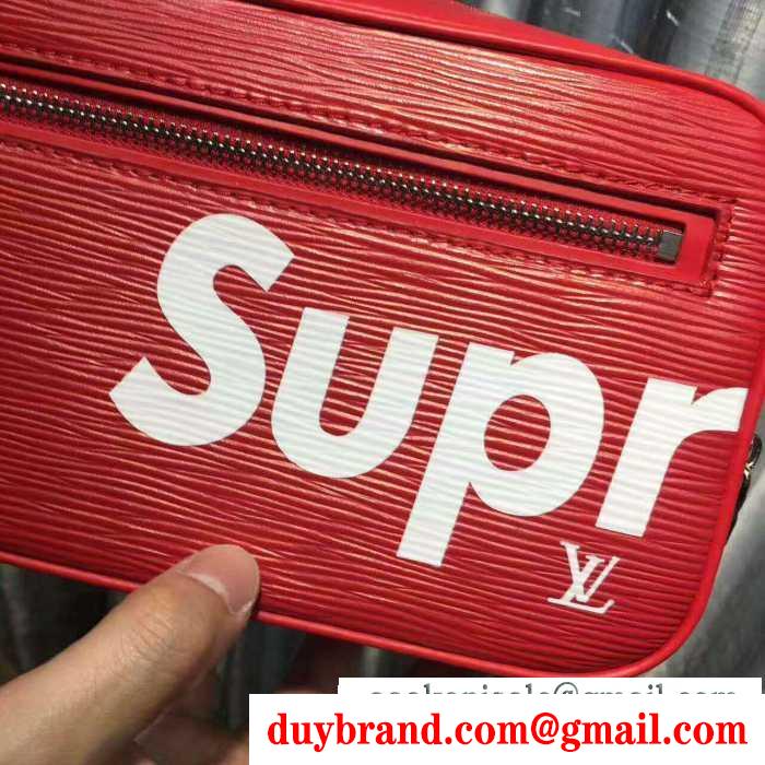 大注目シュプリームルイヴィトンコラボポンチSUPREME lvハンドバッグショッピング2色可選