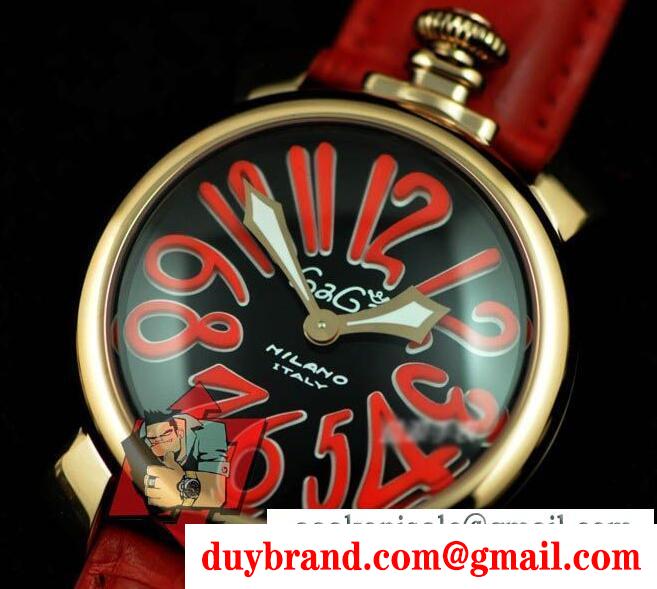 本田圭佑選手が愛用しているガガミラノ 腕時計 gagamilano マヌアーレ 40mm プラカット オロ 時計gg-5021.2 
