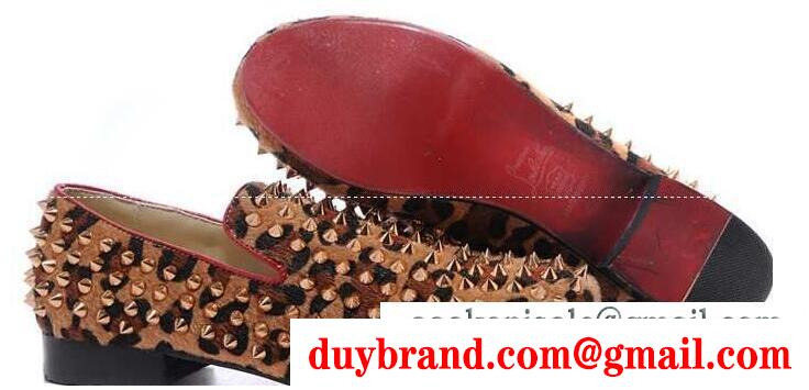 上品な質感が楽しめるクリスチャン ルブタン christian louboutin シューズ rollerboy spikes flat 3110158 メンズ 