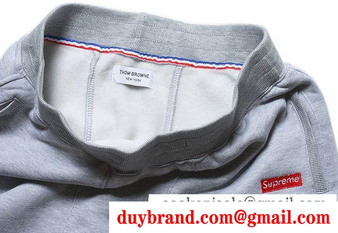 khả năng đàn hồi のあるSUPREME 17awスウェットパンツシュプリームボックスロゴ偽物 大きいサイズルームウェアゆったりズボン