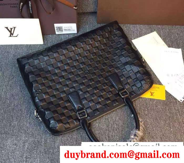 上品ルイヴィトンバッグ 人気ビジネスバッグlouis vuitton ハンドバッグショルダー掛け2wayダミエ