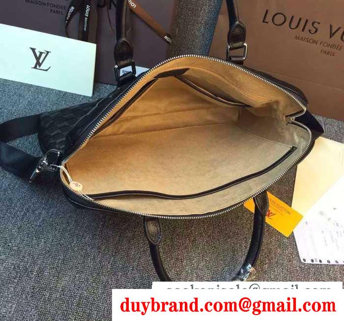 上品ルイヴィトンバッグ 人気ビジネスバッグlouis vuitton ハンドバッグショルダー掛け2wayダミエ