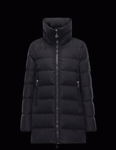 Chiều dài nhỏ gọn Moncler Ladies Down Áo khoác Moncler Petrea Down Black