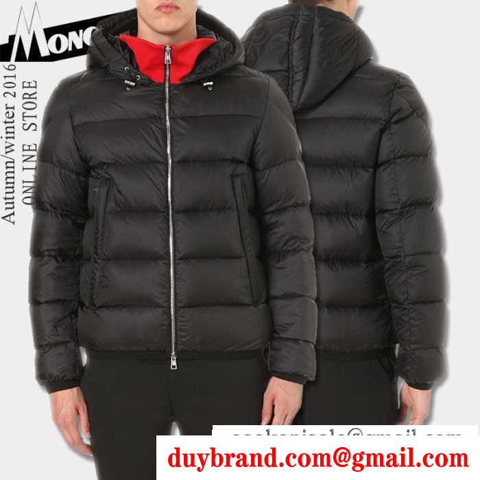クールなモンクレールメンズダウンジャケット moncler clamartダウンアウターブラック