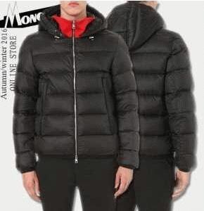 Cool Moncler Men's Down áo khoác Moncler Clamart xuống bên ngoài màu đen