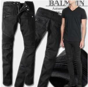 Balmandenim nam denim quần denim balmain skinny.