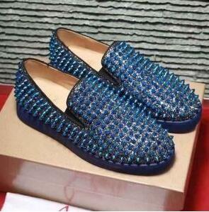Thư giãn con lăn thuyền butthan spike phẳng ao neaker cl con lăn