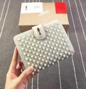 Thời trang Louboutin Wallet Ladies Christian Louboutin Flap Wallet Spike Plus