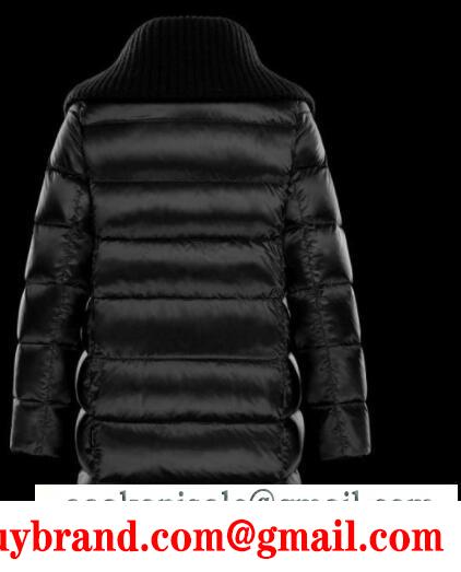 高級感漂うモンクレールレディースダウンコートMONCLER laburnum ダウンジャケットブルゾン リブニット切替