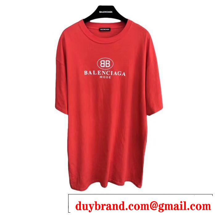 バレンシアガ BALENCIAGA 今期注目のブランドトレンド 絶妙にオシャレ人気アイテム 半袖Tシャツ 【2019春夏】最新コレクション
