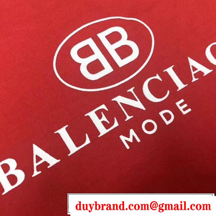 バレンシアガ BALENCIAGA 今期注目のブランドトレンド 絶妙にオシャレ人気アイテム 半袖Tシャツ 【2019春夏】最新コレクション