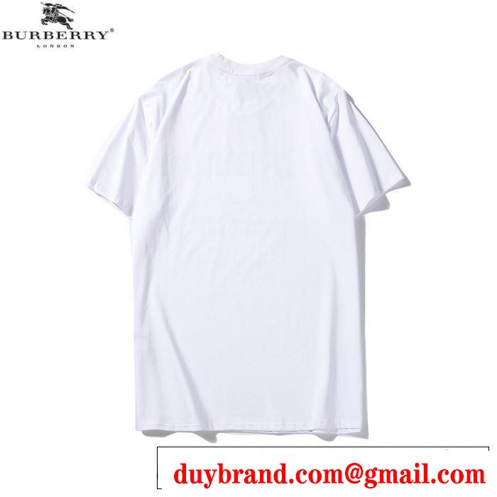 2019春夏人気トレンドアイテム  バーバリー BURBERRY  オシャレ印象で人気の高い 2色可選 Tシャツ/ティーシャツ