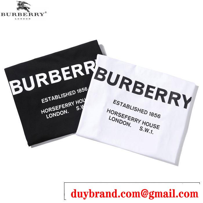 2019春夏人気トレンドアイテム  バーバリー BURBERRY  オシャレ印象で人気の高い 2色可選 Tシャツ/ティーシャツ