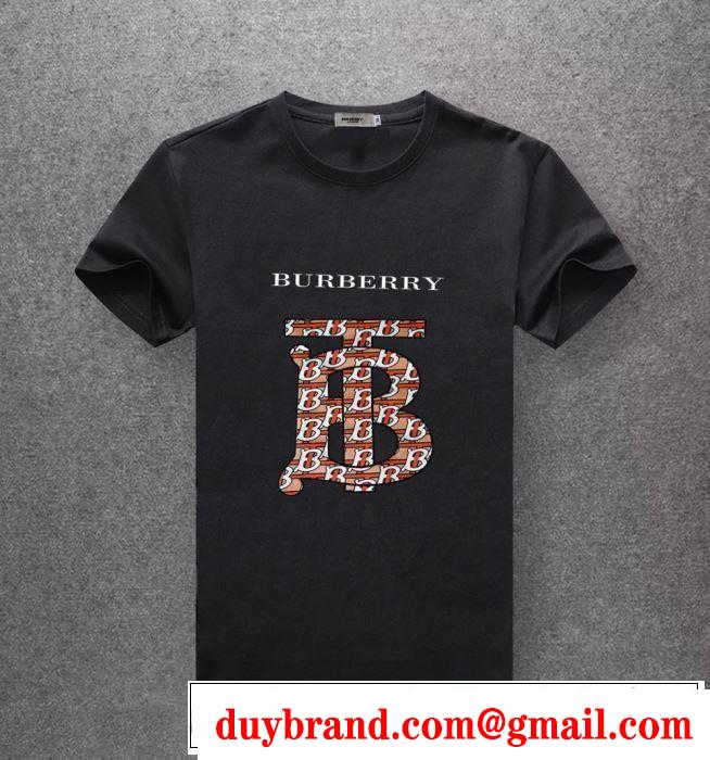 新しい斬新なスタイル バーバリー BURBERRY 2019年の春夏に着たい Tシャツ/ティーシャツ 多色可選 一気にトレンド感満載な着こなし