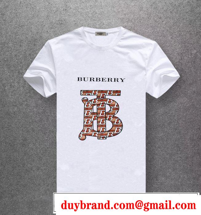 新しい斬新なスタイル バーバリー BURBERRY 2019年の春夏に着たい Tシャツ/ティーシャツ 多色可選 一気にトレンド感満載な着こなし
