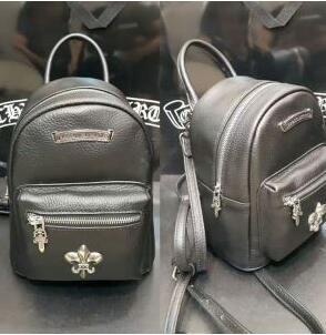 Có thể sử dụng Chrome Hearts Túi Chrome trái tim Rucksack Trại đi bộ đường dài