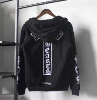 Đơn giản là Chrome Hearts Parker Chrome Hearts Zip Parker Sweat Spring and Autumn