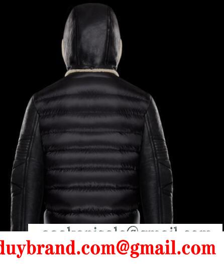 格好いいモンクレールタンクレッドダウンアウターMONCLER tancrede レザーダウンジャケット暖かい