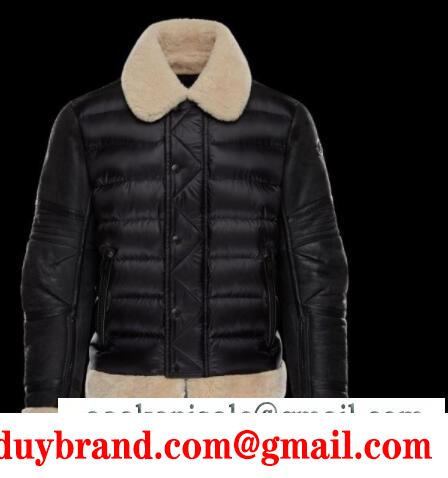 格好いいモンクレールタンクレッドダウンアウターMONCLER tancrede レザーダウンジャケット暖かい
