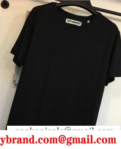 トレンドファッションなOFF white オフホワイト ｔシャツプリント半袖ゆっとりクールネック3色可選