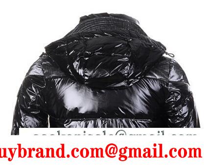 暖かな着心地 moncler モンクレールメンズダウンジャケットナイロンキルティングフードリブダウンコート