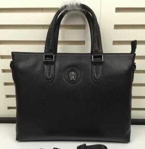 Chất lượng cao Versace Bag Túi kinh doanh nam Versace Túi xách Túi đeo vai Bóng vai đi lại