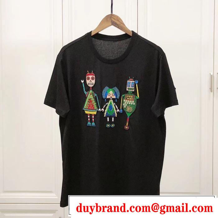 最終価格セール 2色可選プラダ ギフト最適期間限定 PRADA Tシャツ/半袖 2019夏ファション新品