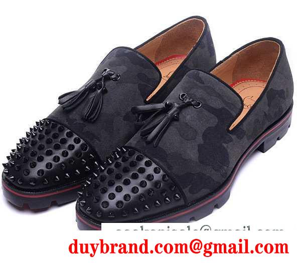 赤字超特価限定セールChristian louboutinクリスチャンルブタン偽物 スニーカー メンズ ビジネス 靴 シューズ スパイク ブラック